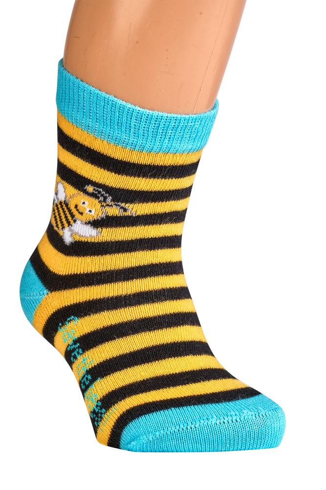 Baby-Stoppersocken "Rettet die Bienen" mit Namen