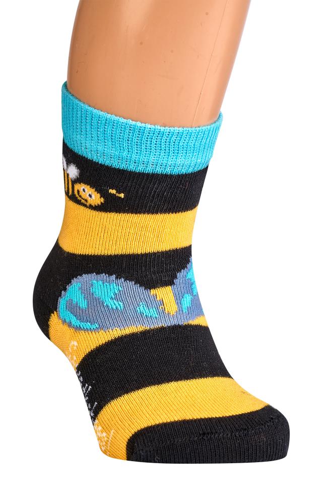 Baby-Stoppersocken "Rettet die Bienen" mit Namen