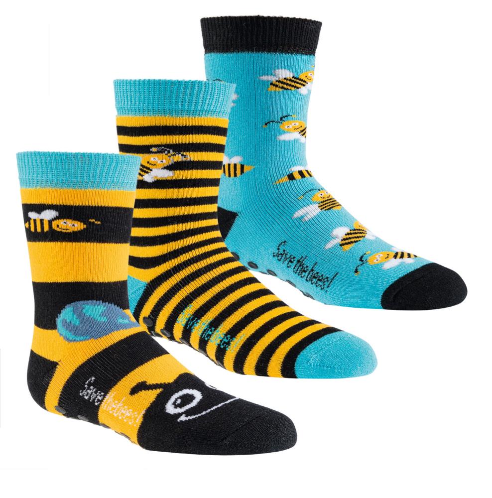 Baby-Stoppersocken "Rettet die Bienen" mit Namen