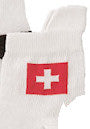 Kurzsocken "Nationen" - Schweiz - mit Namensdruck