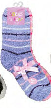 ABS-Kuschelsocken "Ringel" mit Namen für Kinder