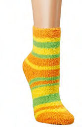 ABS-Kuschelsocken "Ringel" mit Namen für Kinder