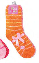 ABS-Kuschelsocken "Ringel" mit Namen für Kinder