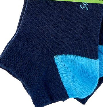 Sneaker-Söckchen "Gute Laune Farben" mit Namen als ABS