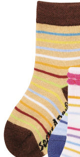 Baby-Stoppersocken "Ringel" mit Namen
