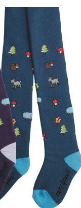 Thermostrumpfhose "Waldtiere" mit Name