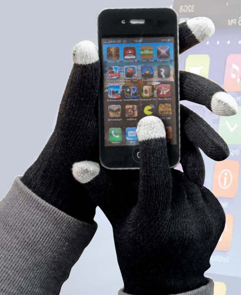 Smartphone-Handschuhe "Touch-Screen" mit Namens-ABS