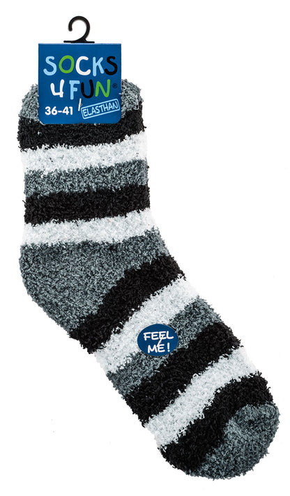 ABS-Kuschelsocken "Dezent" mit Namen für Erwachsene und Kinder