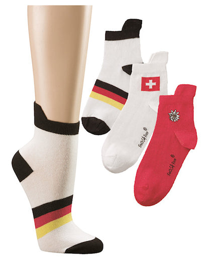 Kurzsocken "Nationen" - Schweiz