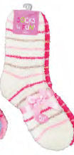 ABS-Kuschelsocken "Ringel" mit Namen für Kinder