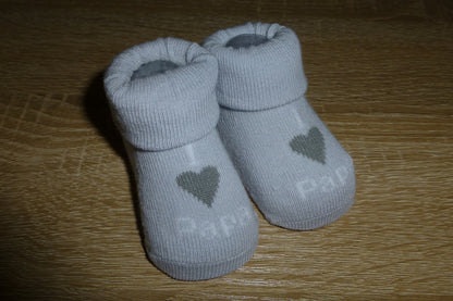 Namens-Umschlagsöckchen "I love..." mit ABS