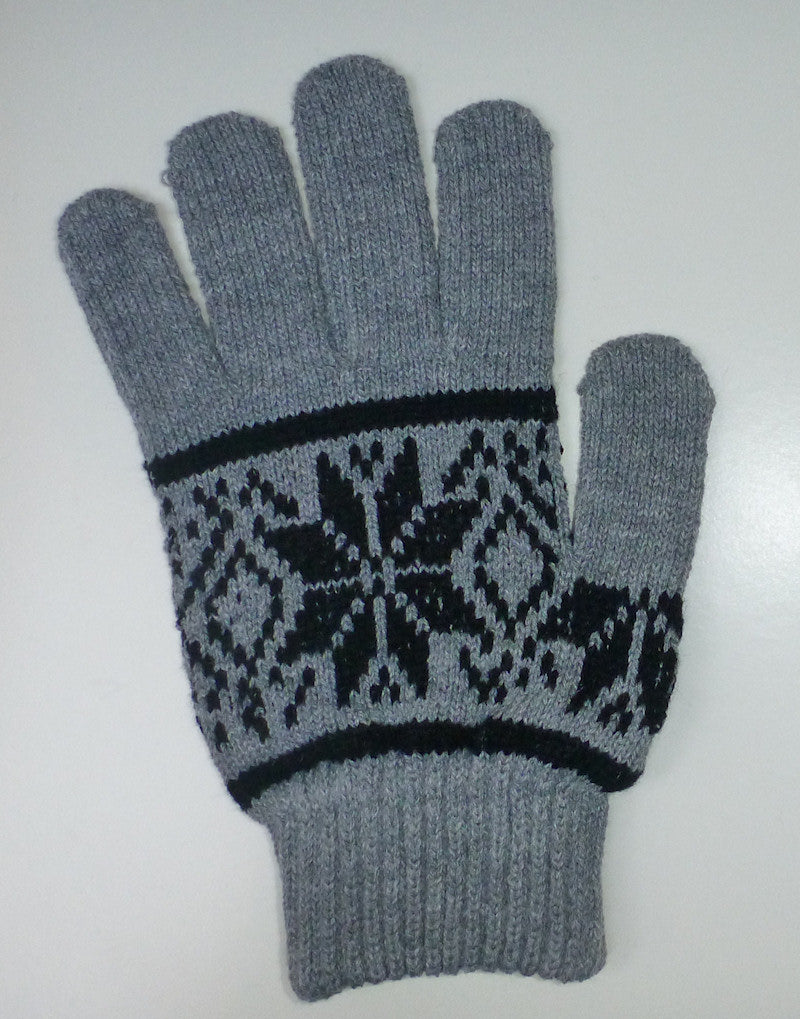 Strick-Handschuhe "Norweger"