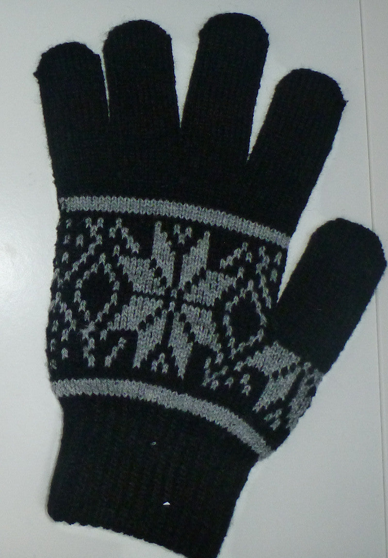 Strick-Handschuhe "Norweger"